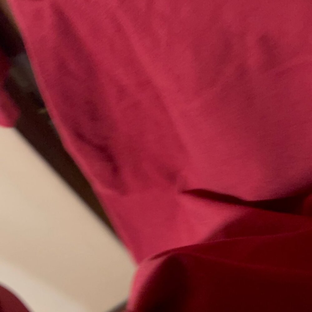 PrettyGarden Red Long Sleeve Bodycon Midi Dress Tie Back M - Picture 7 of 9